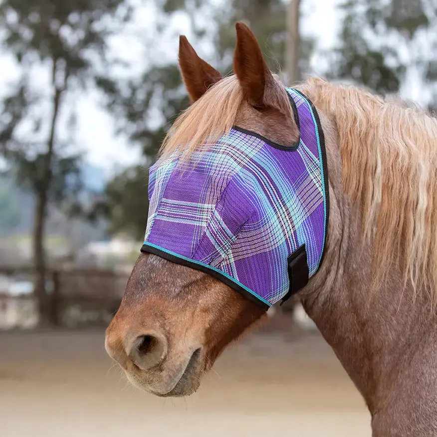 Fly Mask With 73% Uv Protection - Open Top Design 3