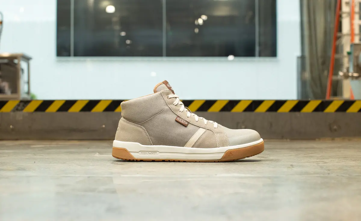 Men's Kenton Mid Work Shoe (Carbon Toe) | Brindle/Gum 7