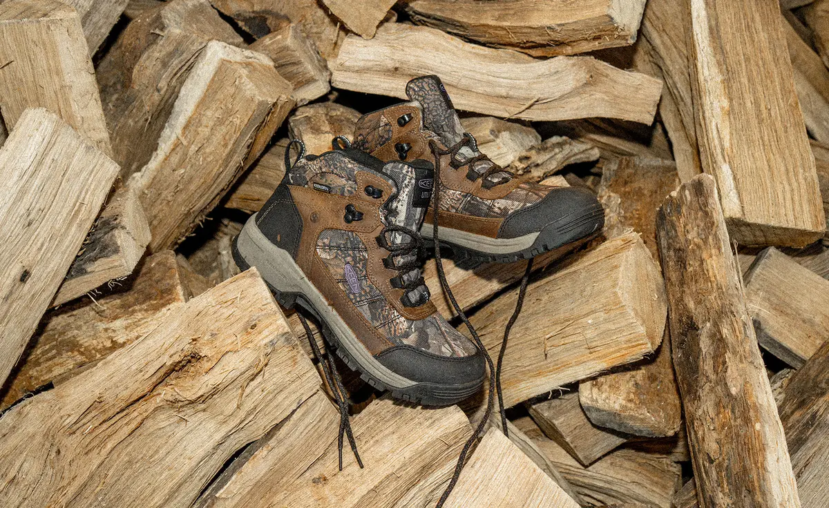 Men's Skokie Waterproof Work Boot (Carbon Toe) | Camo/Black 7