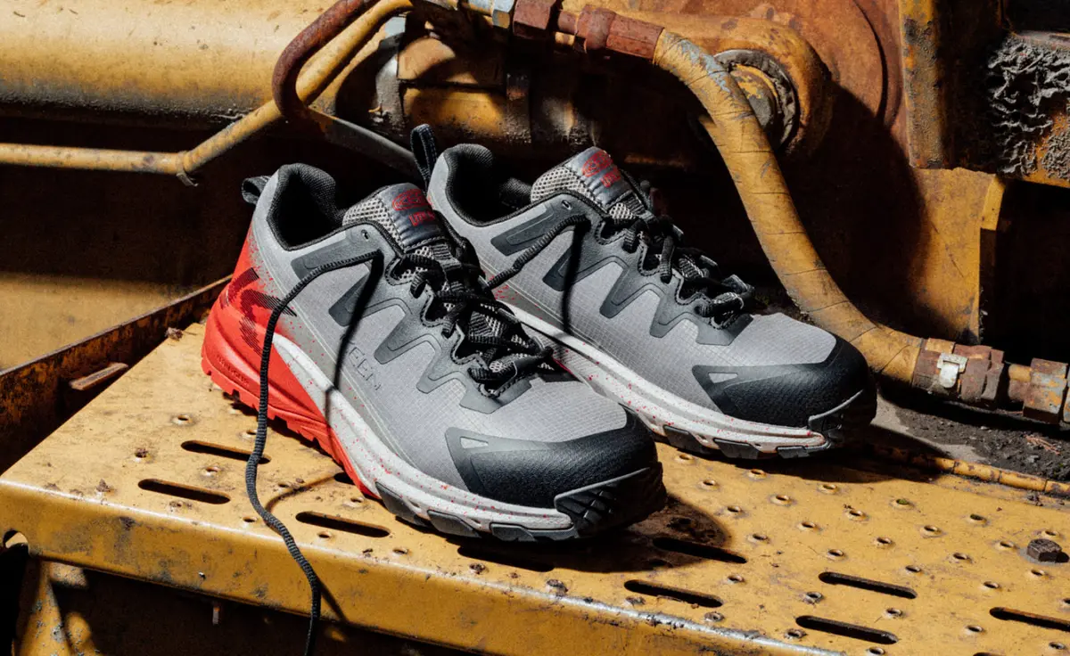 Men's Targhee Blur Work Shoe (Carbon Toe) | Steel Grey/Black 7