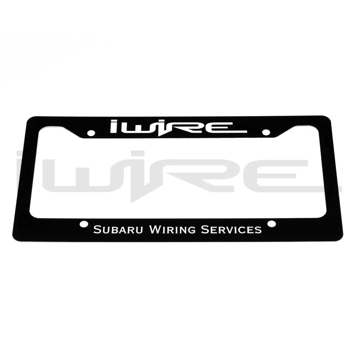 Iwire License Plate Frame 1