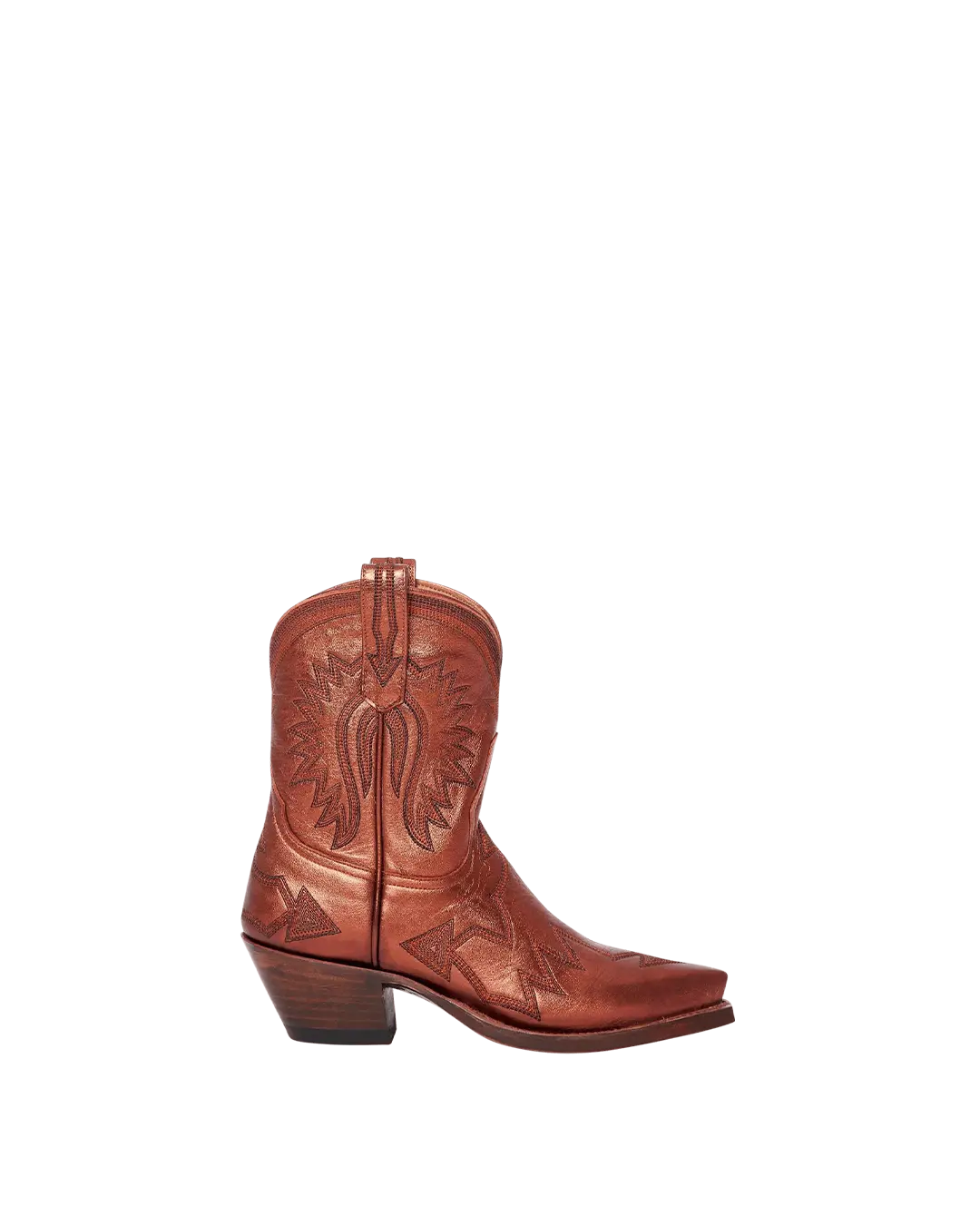 Maggie Metallic Burnt Orange 1