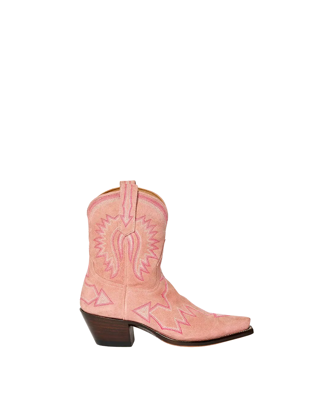 Maggie Pink Suede 1