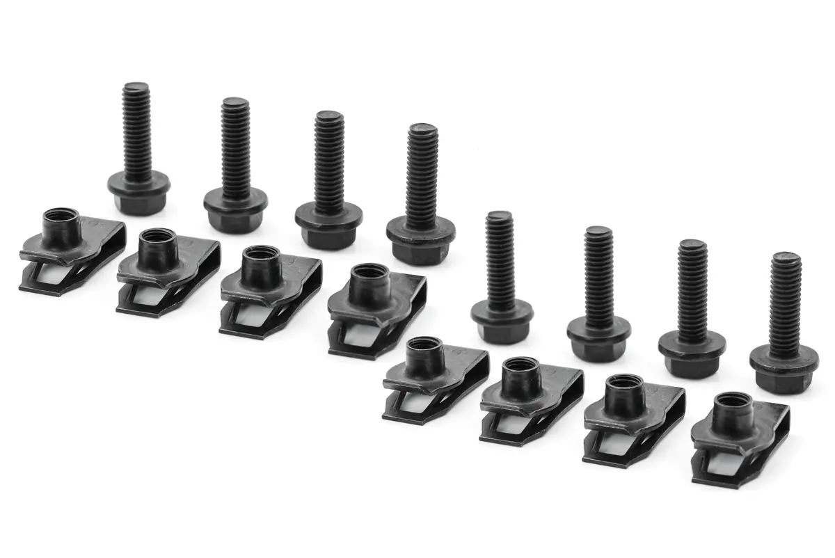 Mounting Hardware For Gen 3 Raptor Fog Brackets (Bolts & U-Nuts) 1