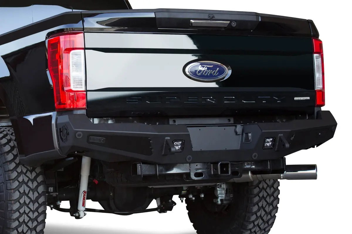 Addictive Desert Designs (Add) 2017 - 2019 Ford Super Duty Honeybadger Rear Bumper - R167301280103 1