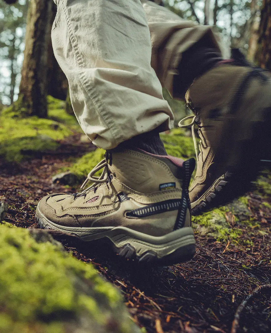 Women's Targhee Iv Waterproof Hiking Boot | Brindle/Nostalgia Rose 8