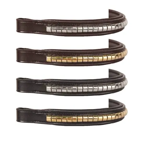 Large Padded Clincher Browbands 1