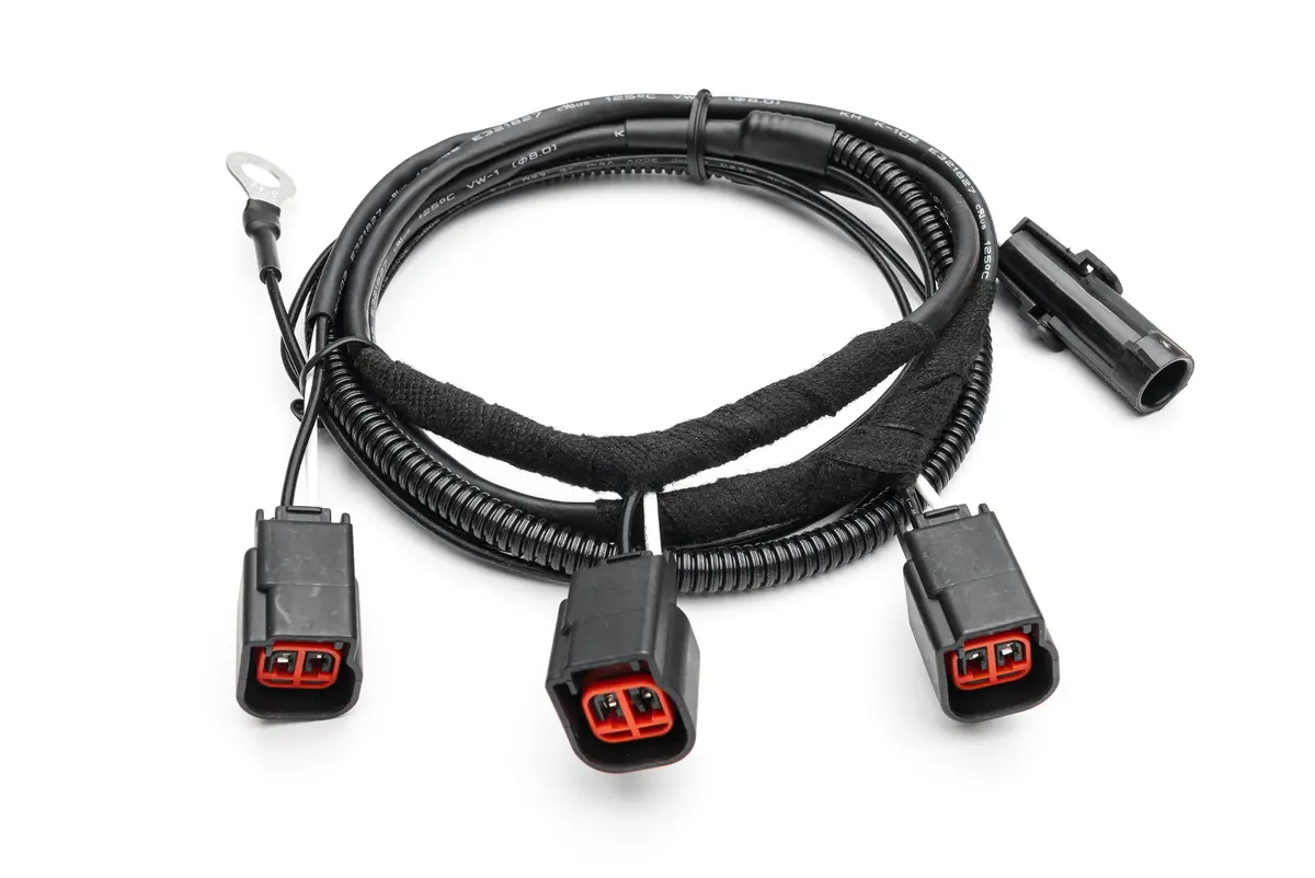 Oem Ford Grille Connector 3 Chain Harness For Marker Lights - Spv Harness System (Works With Many Vehicles, See Details) 1