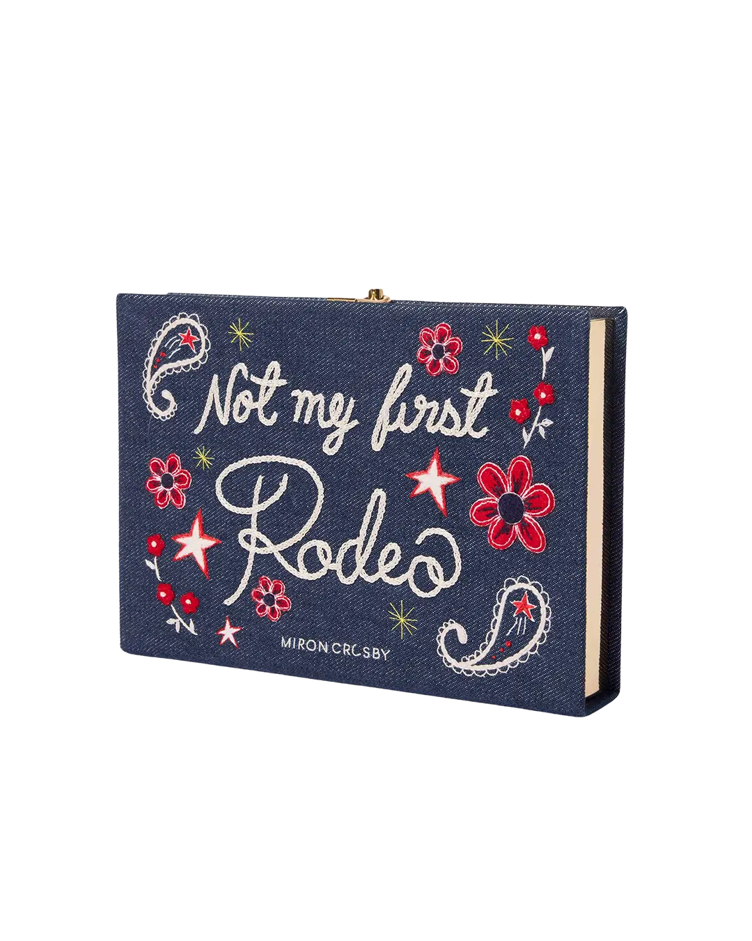 Olympia Le-Tan X Mc Rodeo Queen Denim Clutch 1