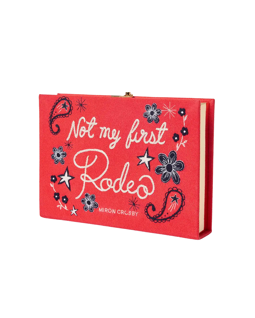 Olympia Le-Tan X Mc Rodeo Queen Scarlet Clutch 1