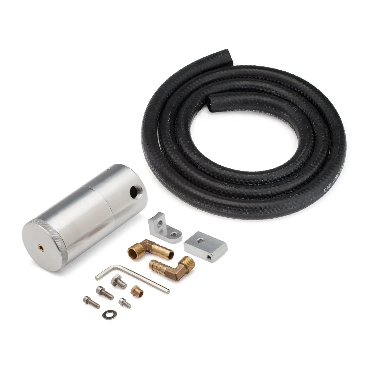 2008-2014 Dodge Challenger Bolt-On Billet Oil-Air Separator Catch Can 1