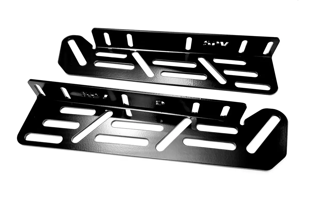 Spv Parts Premium 2021-2023 (And 2024+ Non-Modular Bumper) Gen 3 Raptor Triple Fog Brackets (Brackets Only. Lights Sold Separately) 1