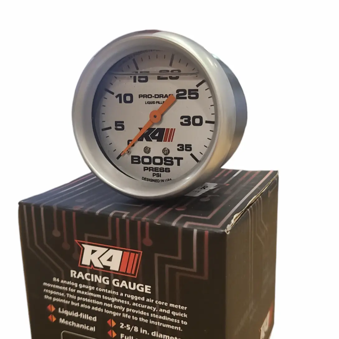 R4 35 Psi Boost Gauge 1