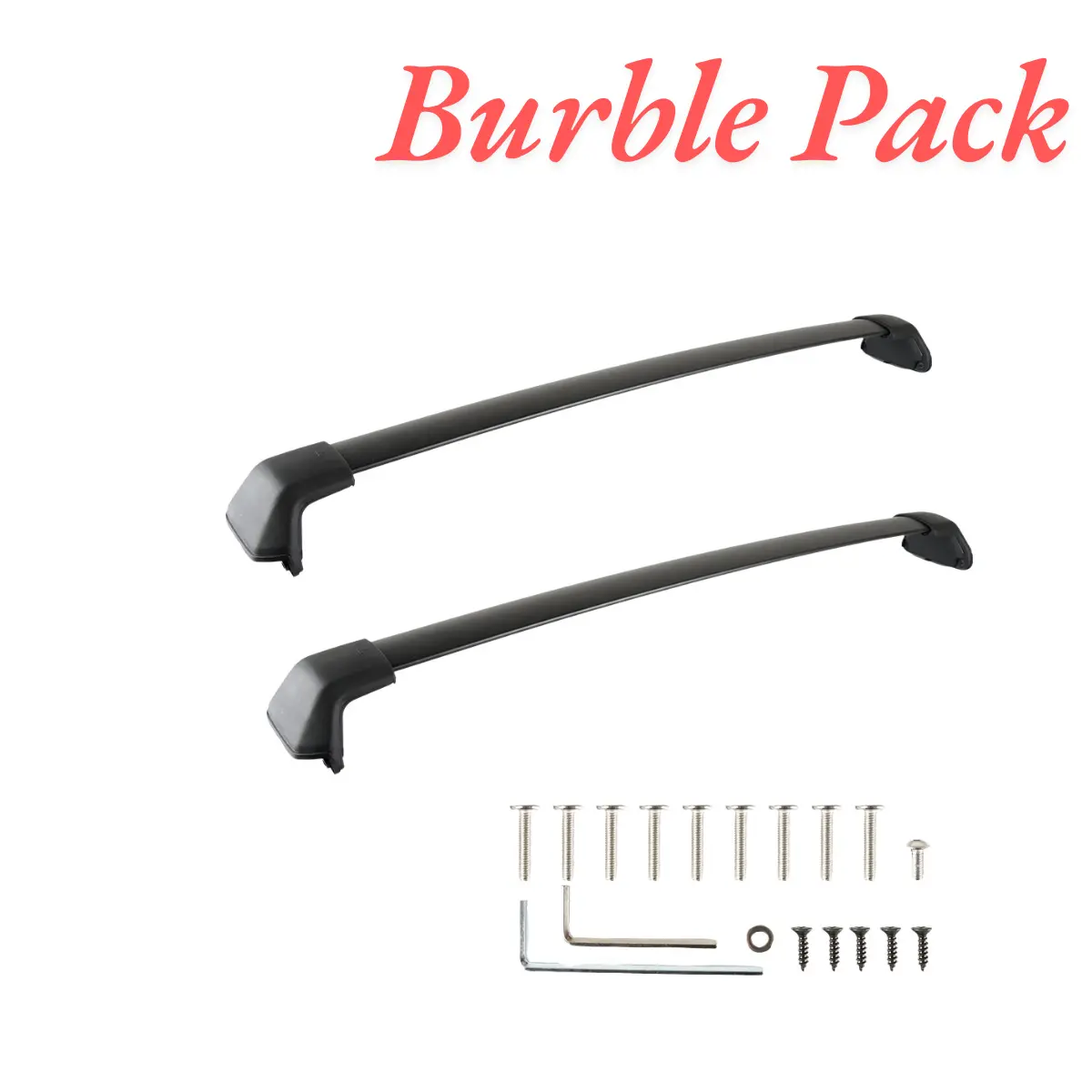 Burble Pack 2Pcs Roof Rack Cross Bars Fit For 2012-2016 Honda Cr-V 1