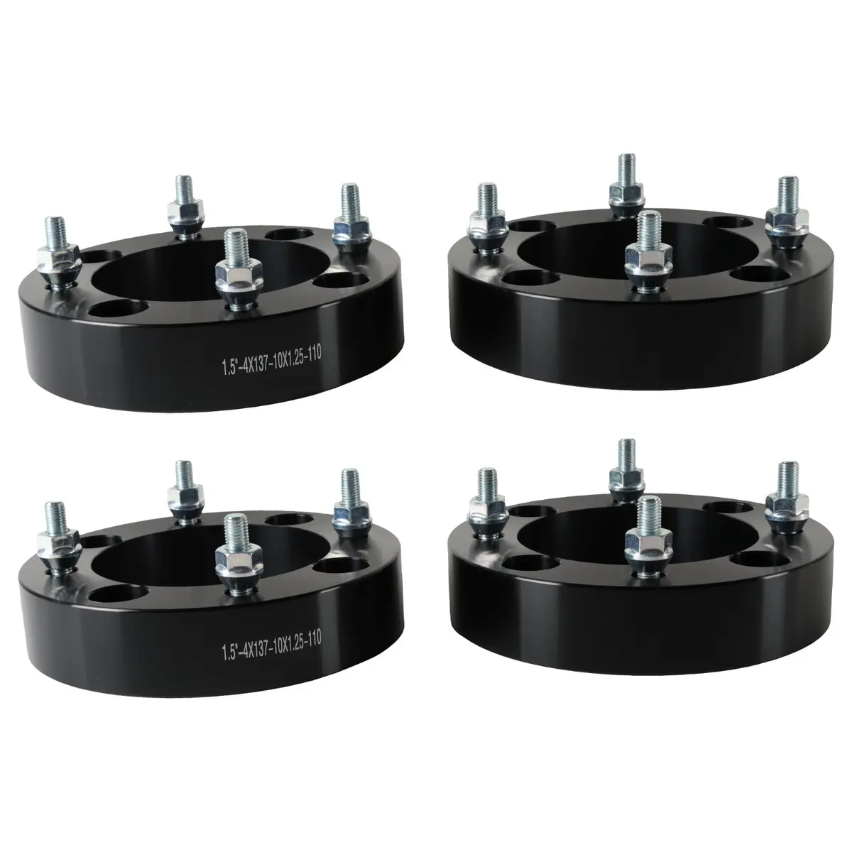 Daysyore 4Pcs Wheel Spacers 1.5 Inch "4X137mm To 4X5.39 "M10x1.25 110Mm Hub Bore 1