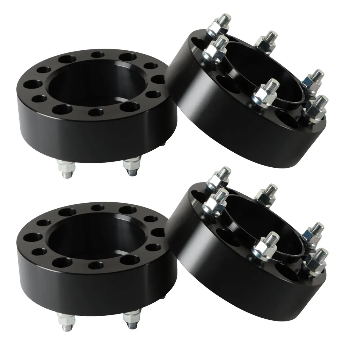 Daysyore 4Pcs Wheel Spacers 2 Inch "6X140mm To 6X5.5" M12x1.5 106Mm Hub Bore 1