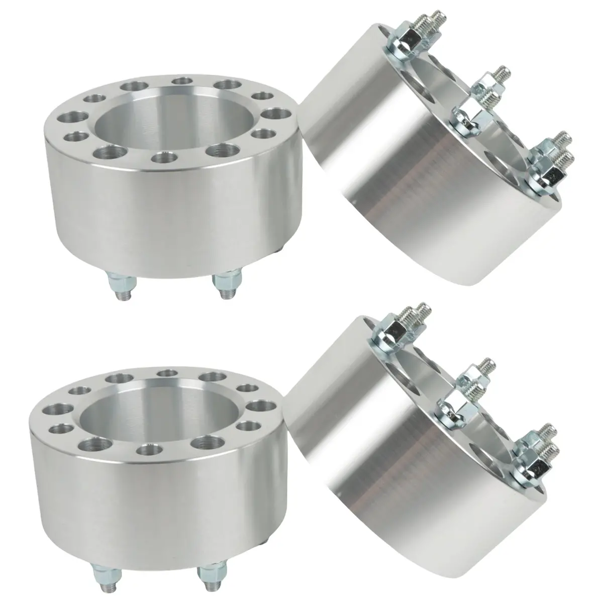 Daysyore 4Pcs Wheel Spacers 3 Inch "6X140mm To 6X5.5" M12x1.5 108Mm Hub Bore 1