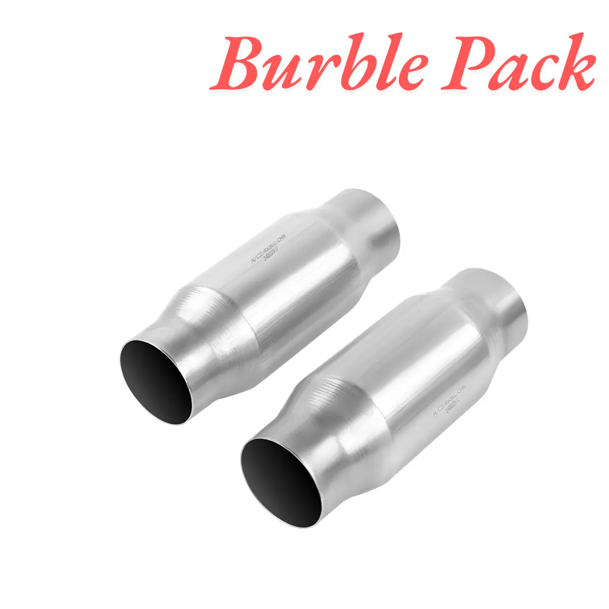 Burble Pack Catalytic Converter For Universal Use 3 Inch 1