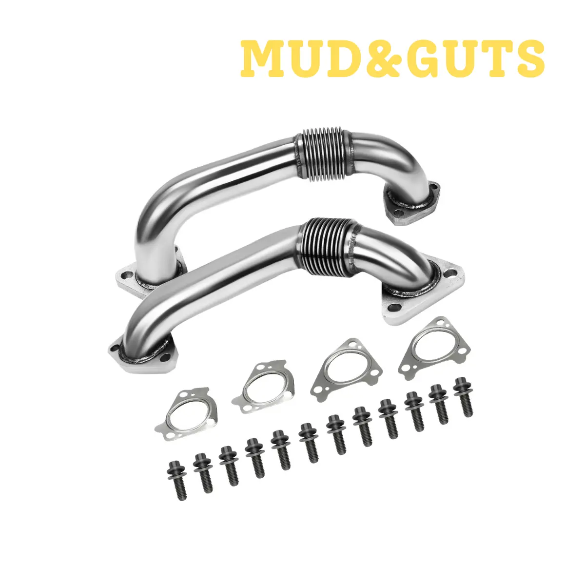 Mud&Guts 2001-2016 6.6L  Lb7 Lly Lbz Lmm Lml Chevy&Gmc Duramax Exhaust Up-Pipe 1