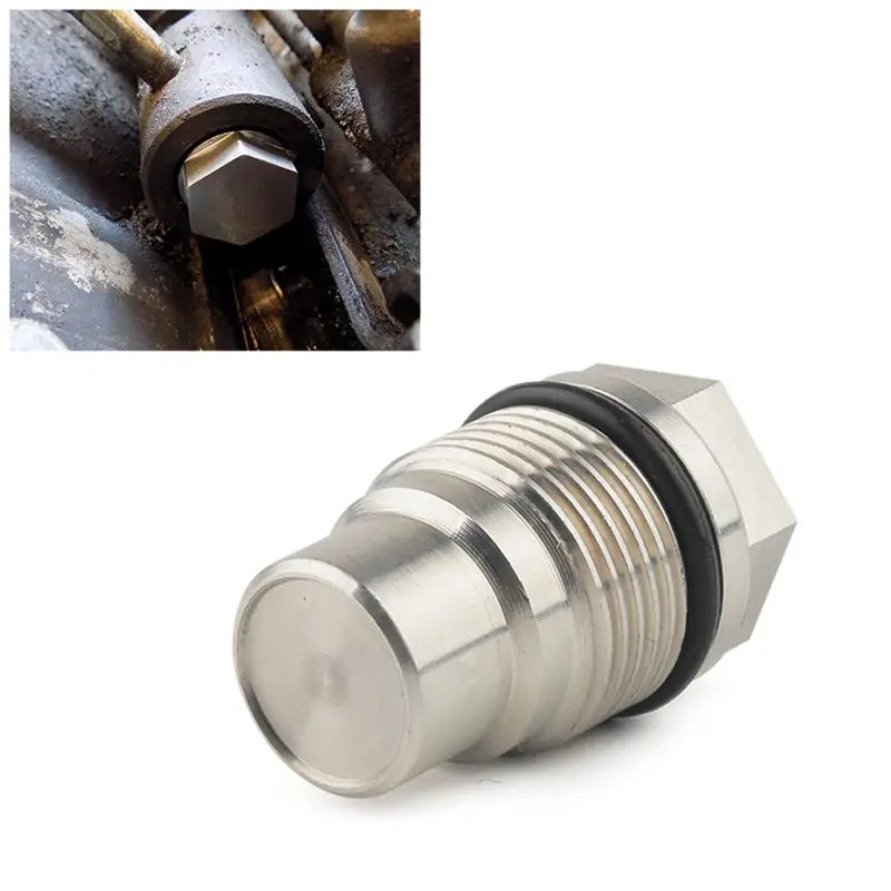 Fuel Rail Plug Valve For Chevy Gmc Duramax Dodge Cummins 2