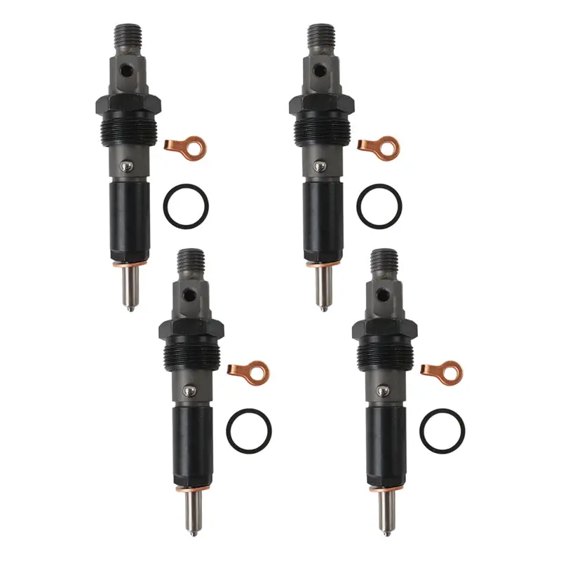 Daysyore 4 Pcs Fuel Injector 3909476 J909476 For Cummins 4Bt 6Bt 3.9L 5.9L 2