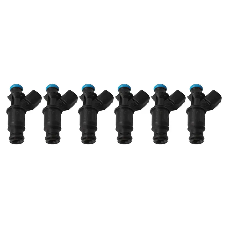 Daysyore  6 Pcs Fuel Injector 12573427 For Buick Allure Lacrosse Lucerne Pontiac Grand Prix 1