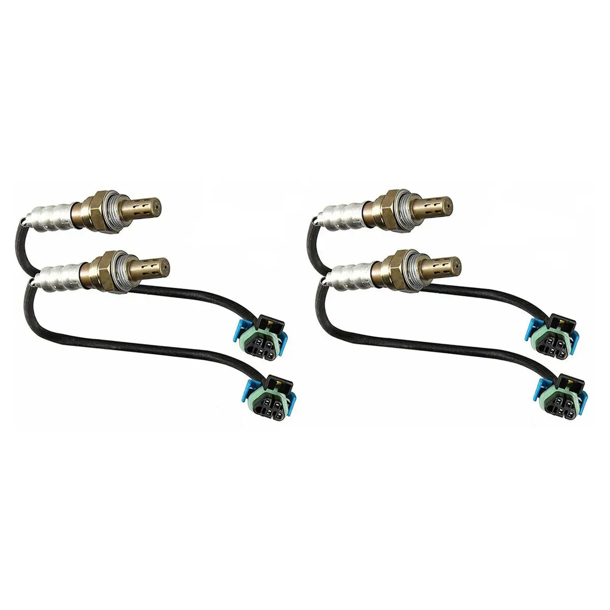 Daysyore 4Pcs Up / Downstream O2 Oxygen Sensor 234-4815 234-4816 For Enclave Acadia Saturn Outlook 3.6L 1