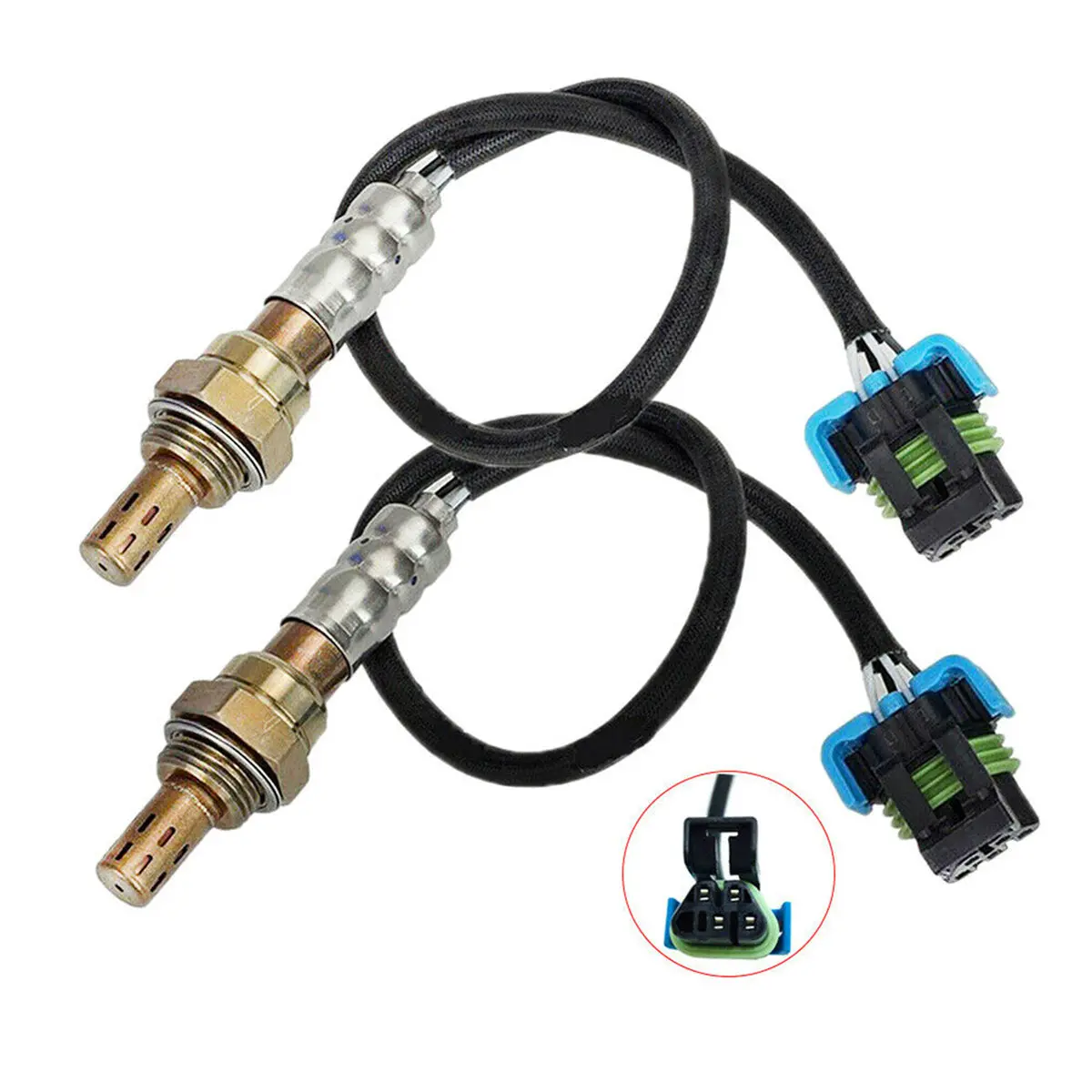 Daysyore 4Pcs Up / Downstream O2 Oxygen Sensor 234-4815 234-4816 For Enclave Acadia Saturn Outlook 3.6L 2