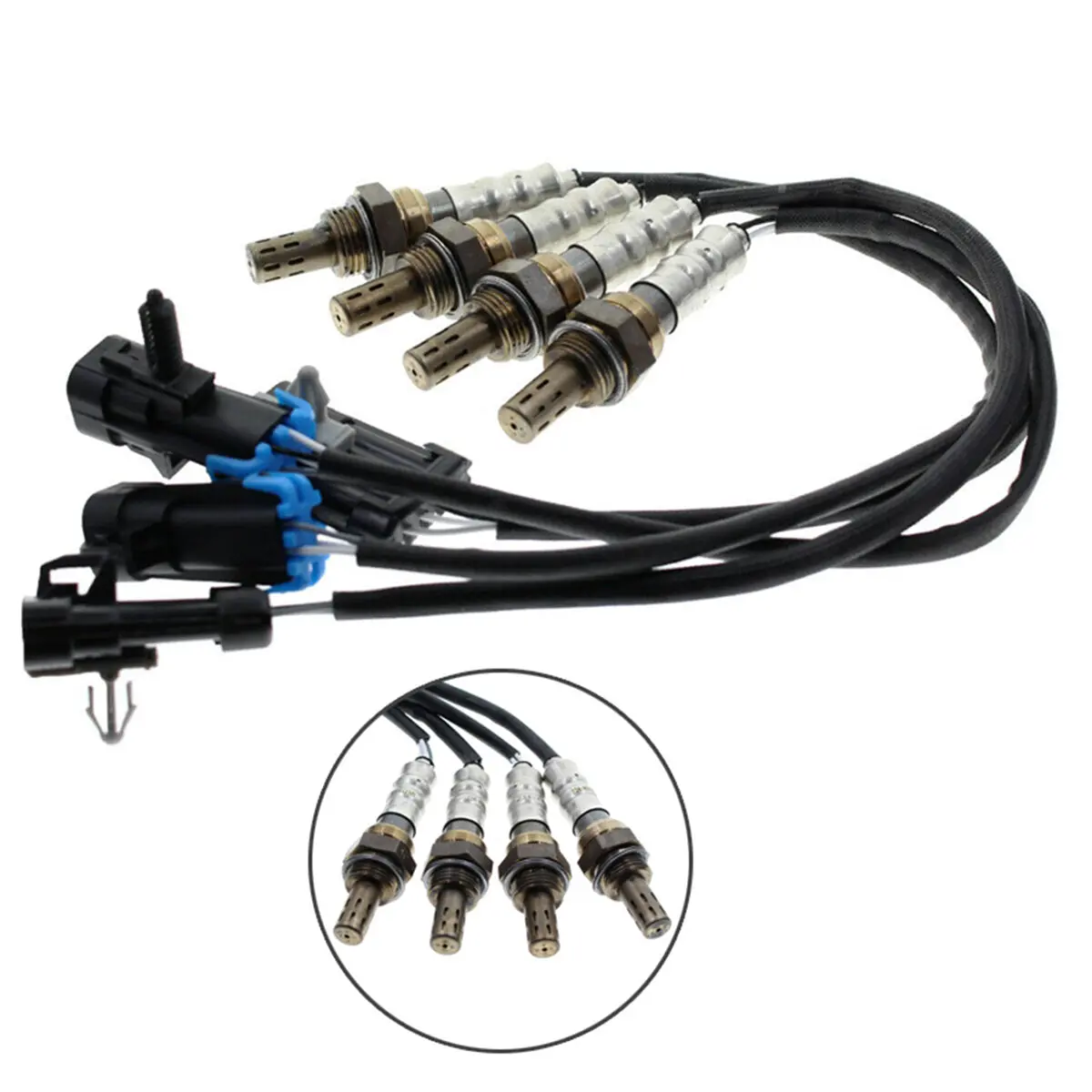Daysyore 4Pcs Oxygen O2 Sensor For 1996-2002 Gmc Savana/Sierra/Yukon 1500/2500/3500&Chevrolet Tahoe/Express 3500 234-4012 234-4018 2