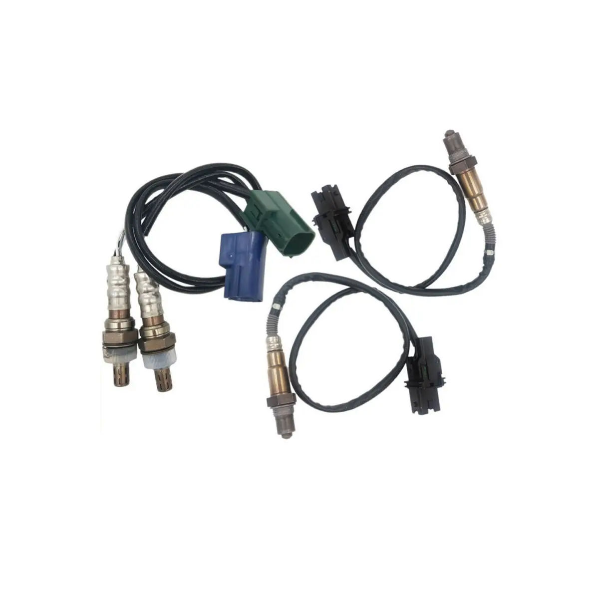 Daysyore 4Pcs Upstream Down Oxygen Sensor 234-5061 234-4302 234-4312 For 2005-2006 Xterra Frontier 4.0L 1