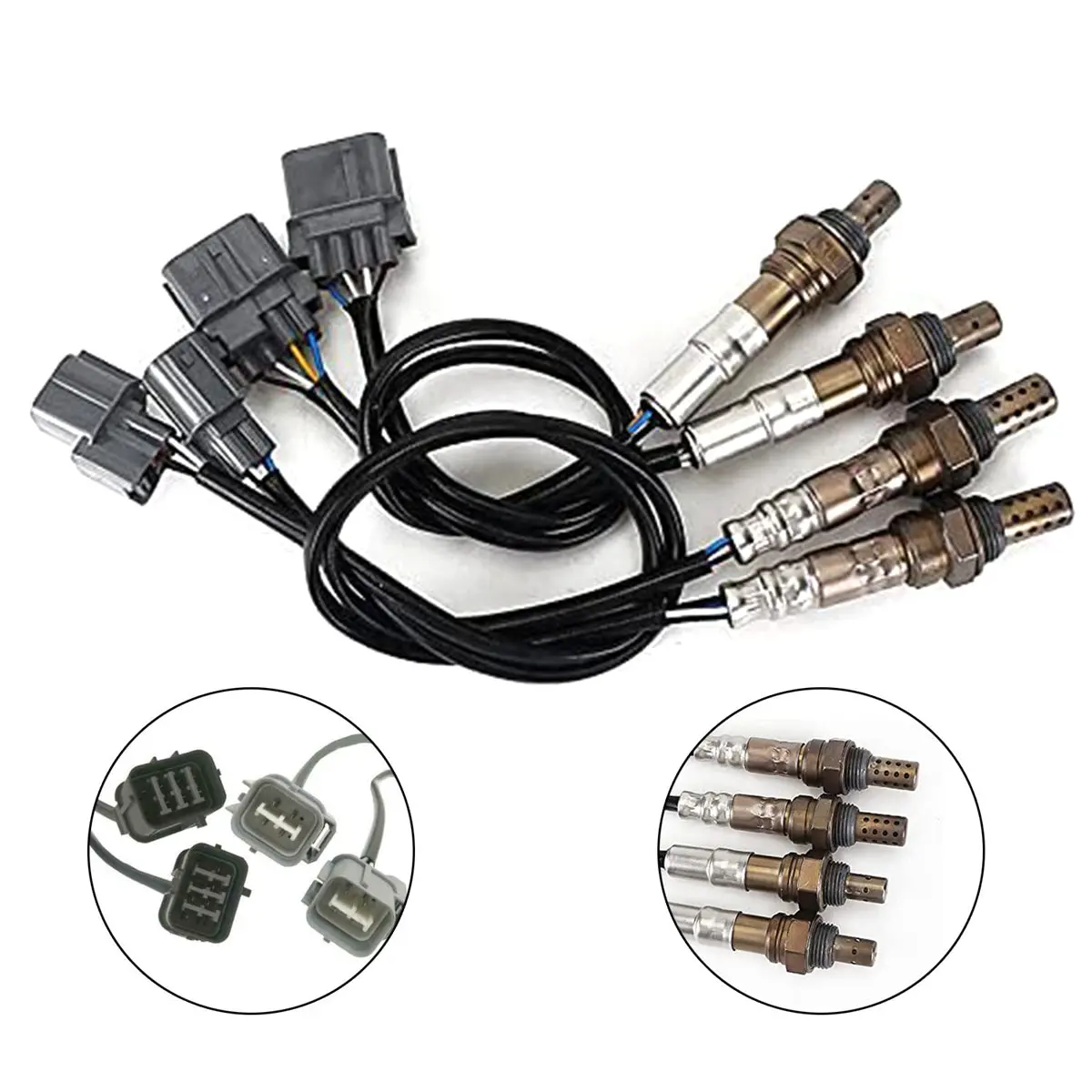 Daysyore 4Pcs Oxygen O2 Sensor For 2005-2008 Pilot Ridgeline Accord Odyssey 3.5L V6 2