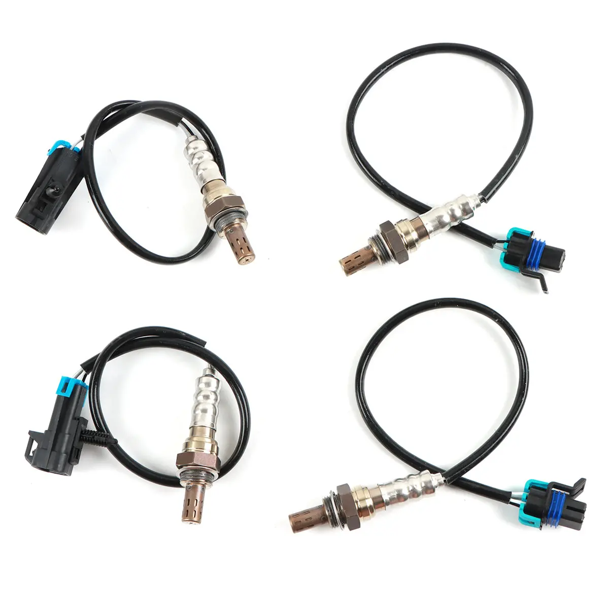 Daysyore 4Pcs 234-4112 234-4337 Oxygen O2 Sensor Upstream&Downstream Replacement For 2006 2007 Chevy Silverado 1500 1