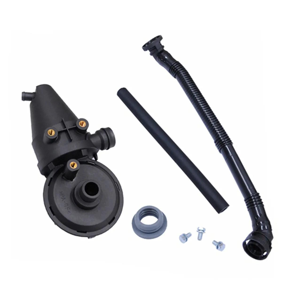 Daysyore Pcv Crankcase Vent Valve And Breather Hose Kit 11617504535 For 1999-2006 Bmw E46 E39 E60 M54 X3 X5 Z4 1