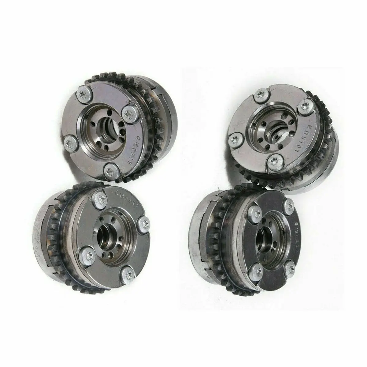 Daysyore 4Pcs Camshaft Adjuster Vvt Sprockets For M278 Mercedes Benz S550 Gl550 Gl450 4.7T V8 2