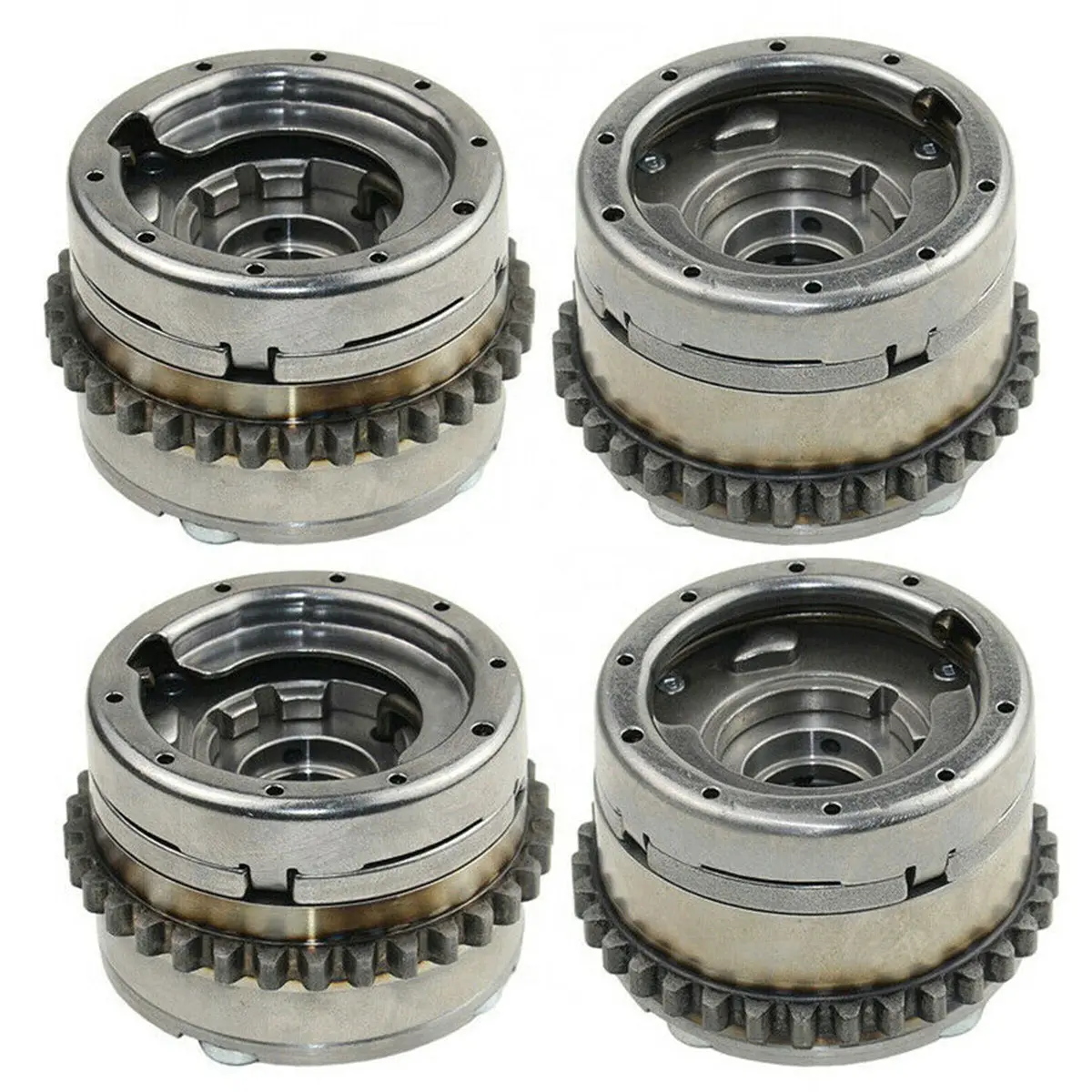 Daysyore 4Pcs Camshaft Adjuster Vvt Sprockets For M278 Mercedes Benz S550 Gl550 Gl450 4.7T V8 1