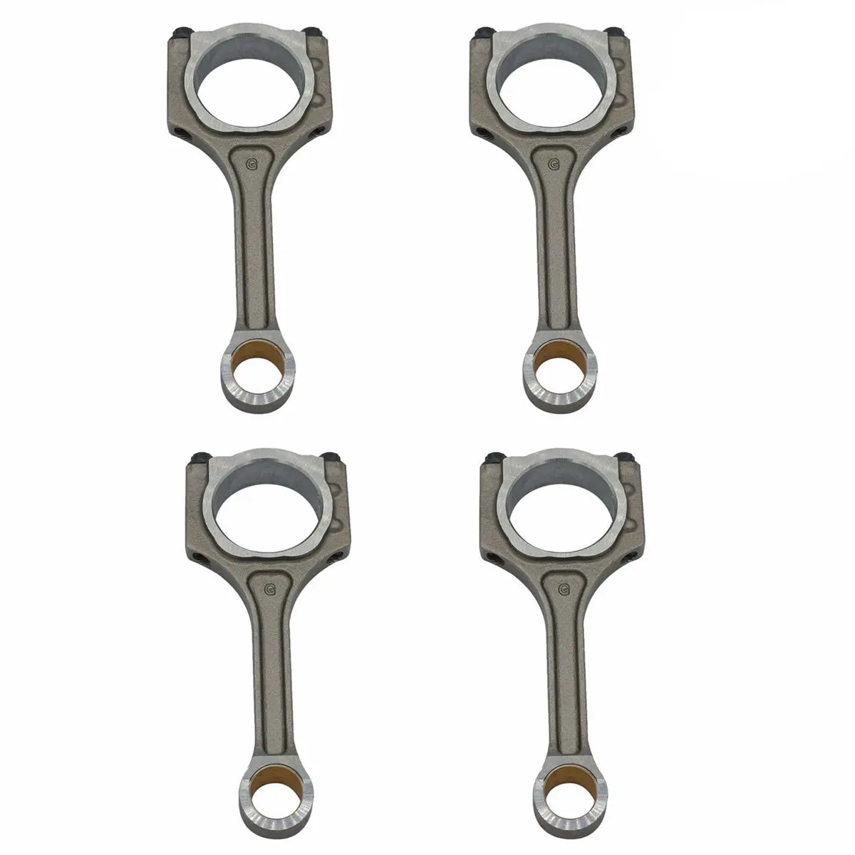 Daysyore 4Pcs Connecting Rod 23510-25030 For 2011-2013 Hyundai Tucson 2010-2013 Kia Forte 2.0L 1