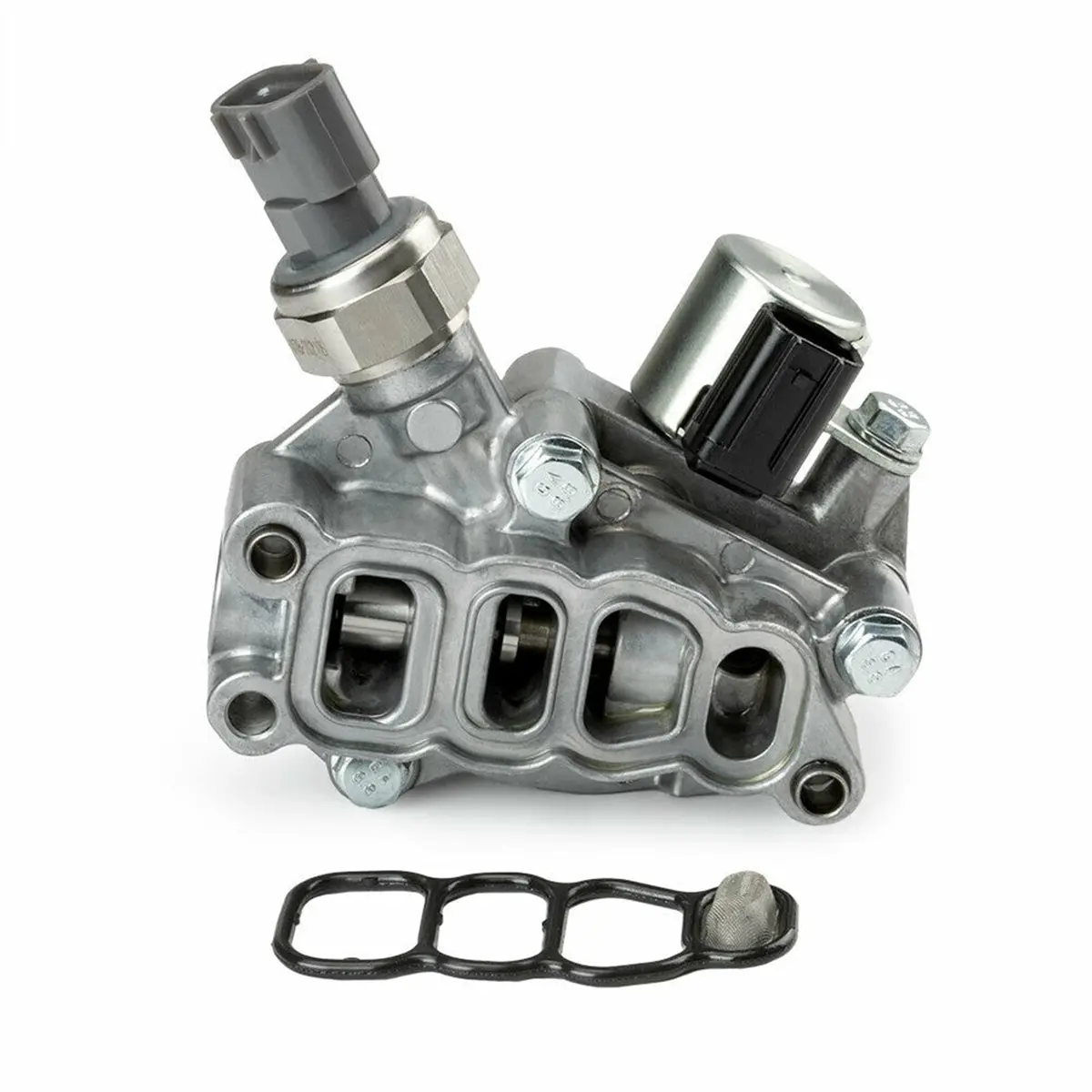 Daysyore Vtec Timing Solenoid Spool Valve Assembly With Gasket Applied 15810-Rkb-J01 For 2005-2008 Honda Accord Odyssey Pilot 1