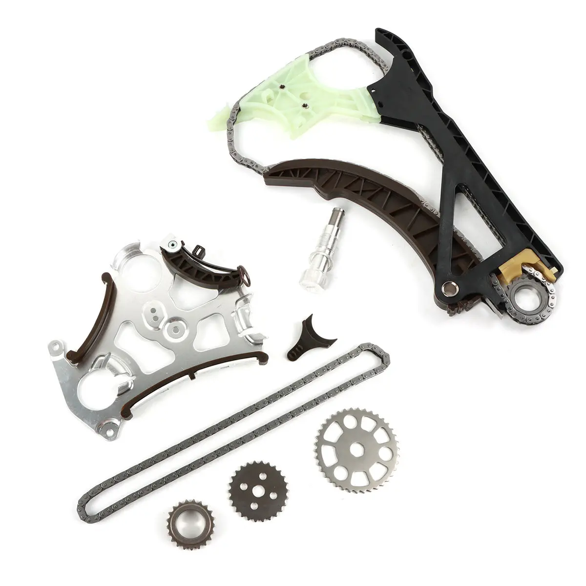 Daysyore Timing Chain Kit Oil Pump Gear Fits For 325 335 X3 X5 X6 F22 F23 N52 N55 11317523884 11417516128 1
