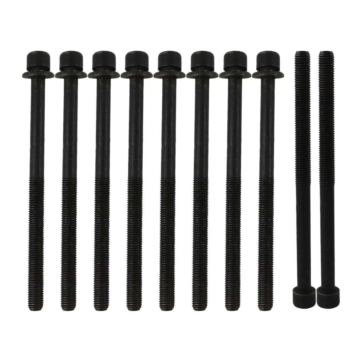 Daysyore 10Pcs Cylinder Head Bolt Set 223202C400 For 2011-2018 Kia Hyundai 2.0L 2.4L G4kj 1