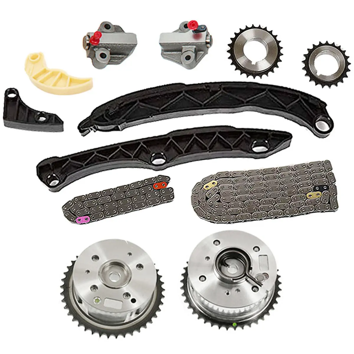 Daysyore 2010-2014 2.4L Hyundai Sonata & Kia Optimao G4kh G4kc Timing Chain Kit Oil Pump Gear 2