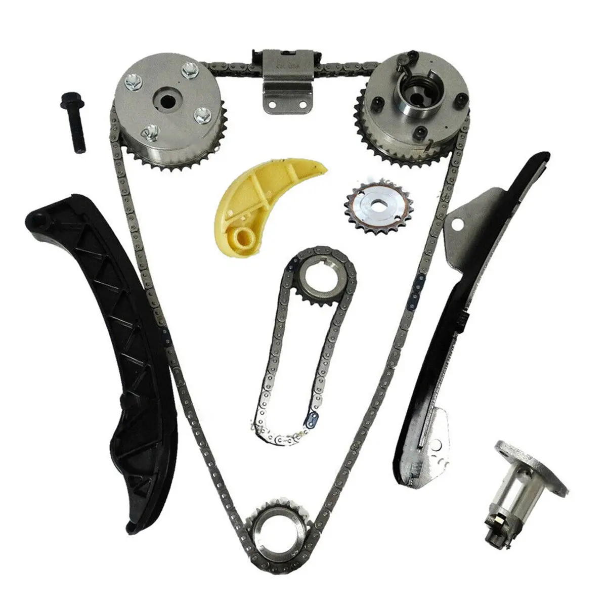 Daysyore Vvt Timing Chain Kit 13506-37010 For 2009-2015 Toyota Corolla Matrix Prius 1.8L 1Zr 2Zr 1
