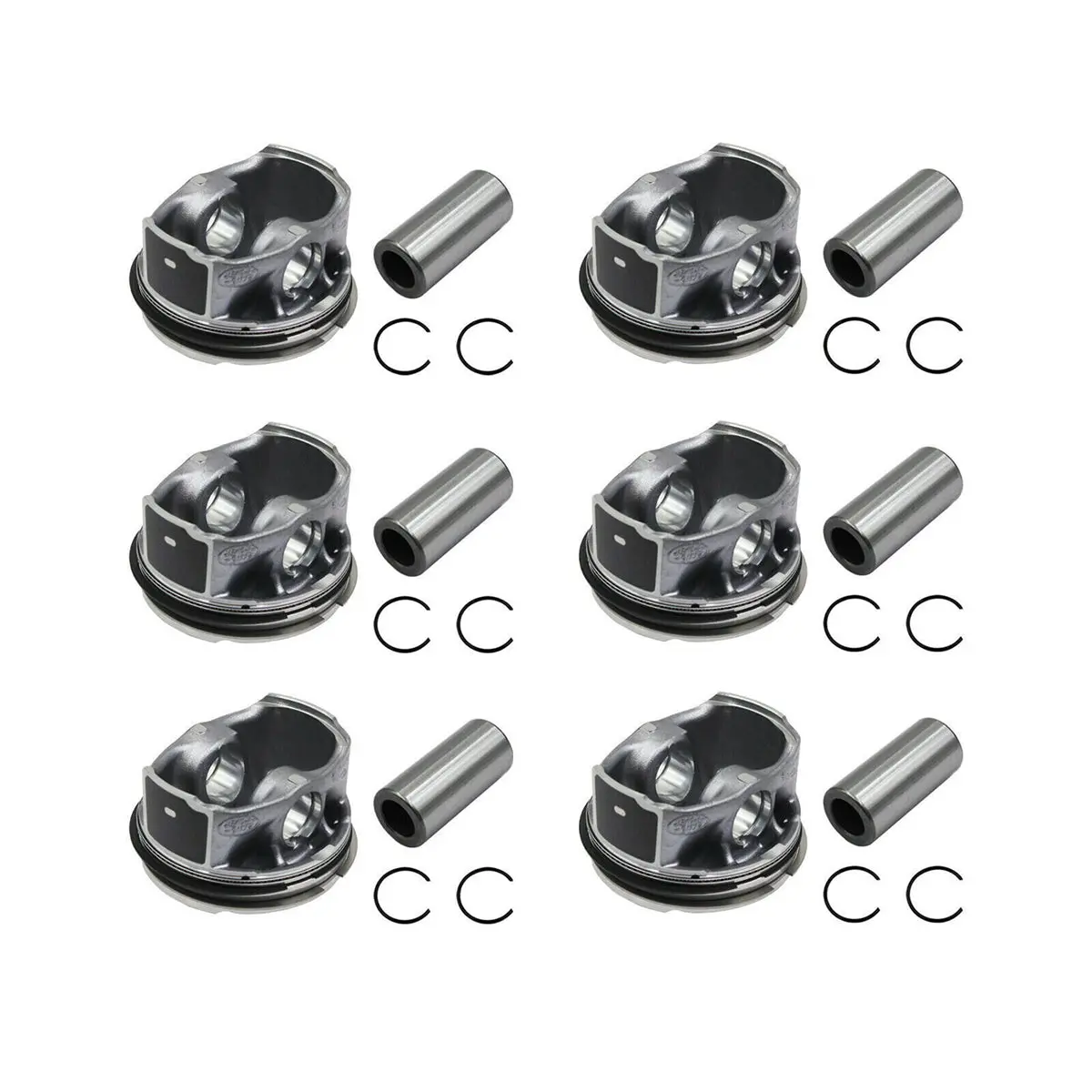 Daysyore Engine Piston Kit Lr062617 For Jaguar F-Pace Xe Land Rover Discovery 3.0T 1