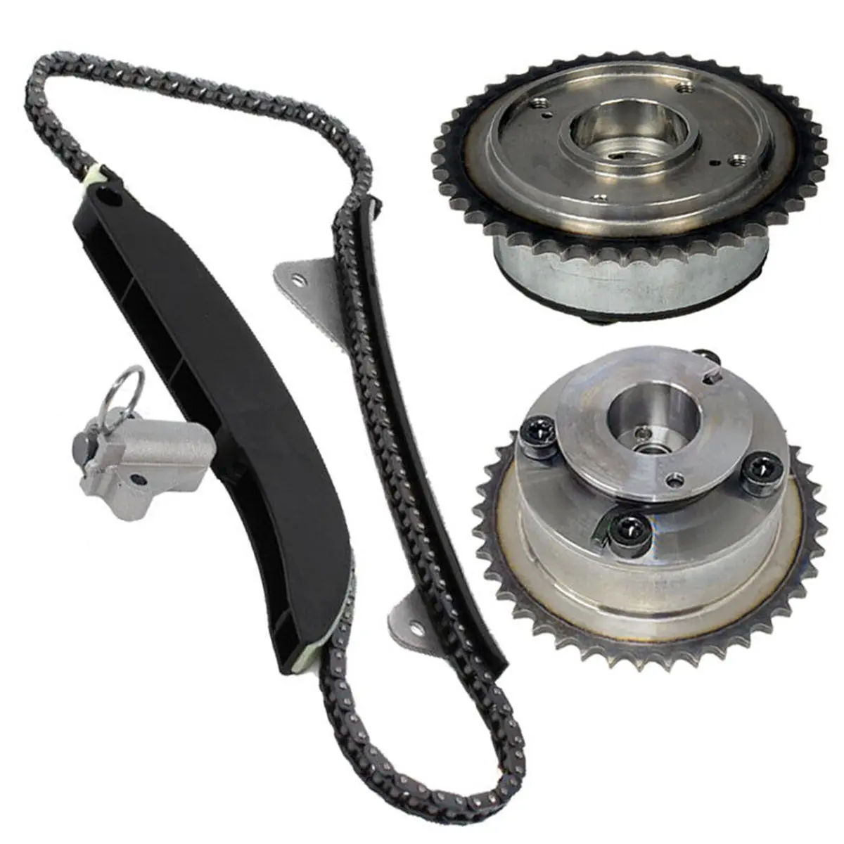 Daysyore Timing Chain Kit Camshaft Sprocket Set 24321-2E200 For 2014-2020 Hyundai Kia Elantra Sonata Tucson 2.0L G4nc 1