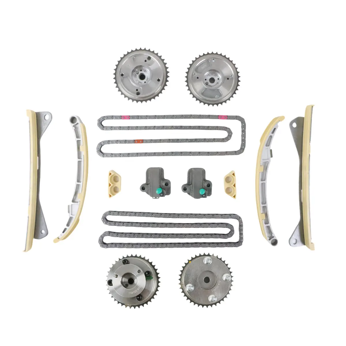 Daysyore Timing Chain Kit Vvt Gear For 2015-2021 Kia Sedona/Hyundai Genesis 3.3L 243213L100 243703Cga0 2