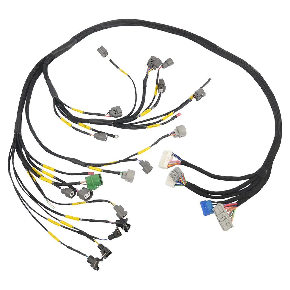 Daysyore Engine Harness For Civic Integra B16 B18 D16 Obd1 Budget D&B-Series Tucked Cnch-Obd1-1 1