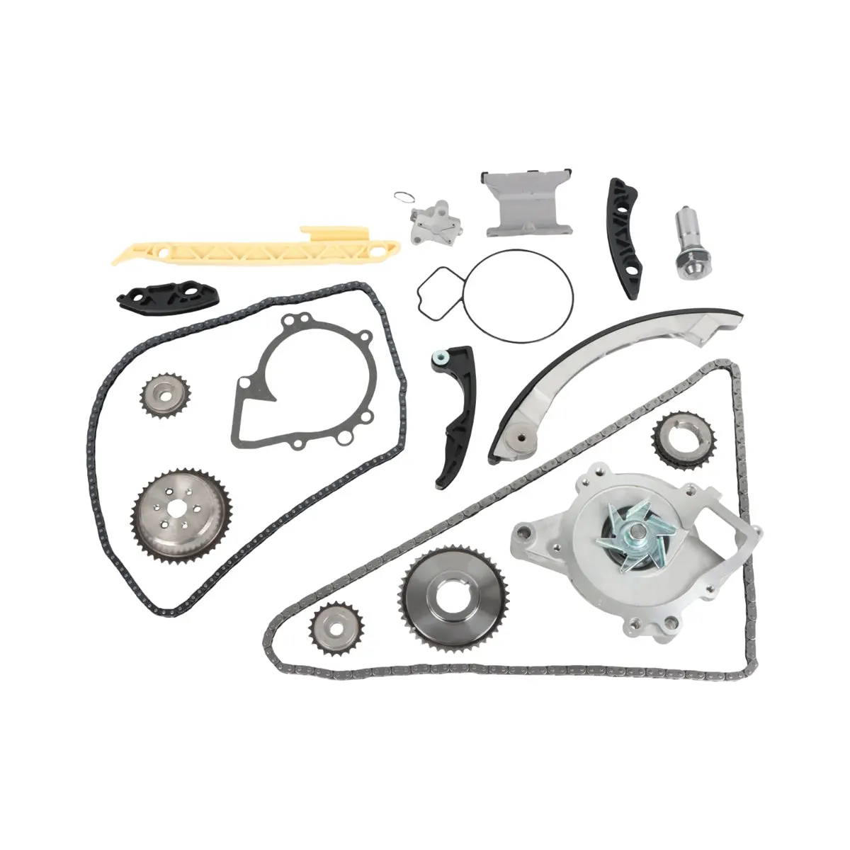 Daysyore Timing Chain Kit Water Pump For 2006 To 2015 Chevrolet Equinox Gmc 2.4L 1