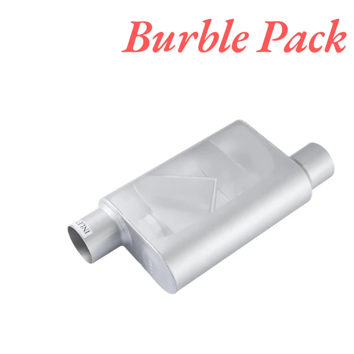 Burble Pack 51Mm Motorcycle Exhaust Pipe Tail Muffler-Length 105Mm 1