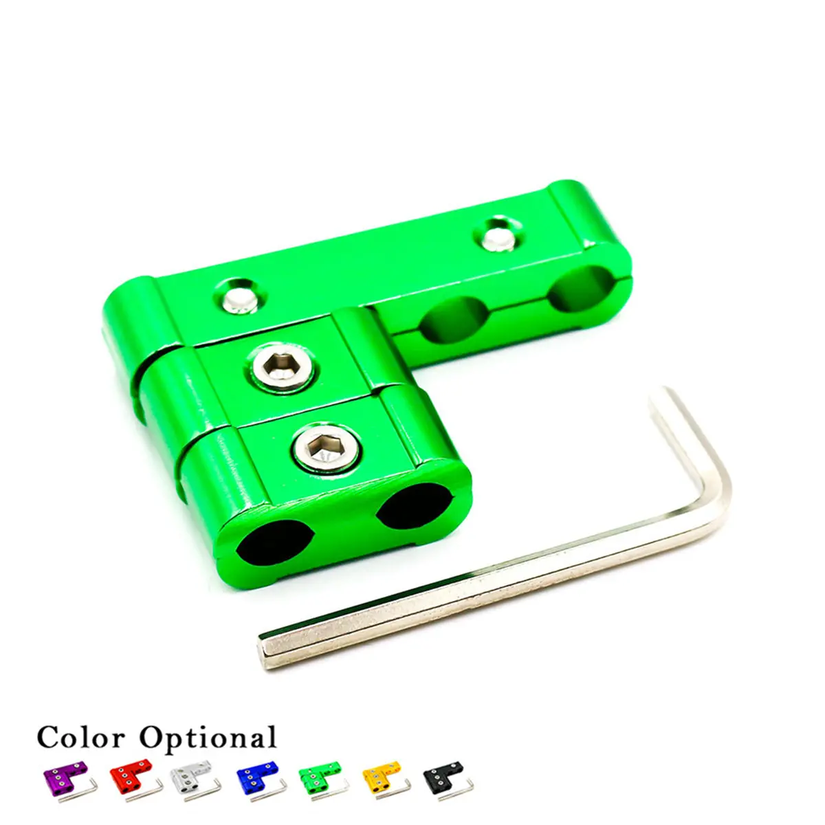 Daysyore Engine Spark Plug Wires Separator Divider Clamp Kit For 8Mm 9Mm 10Mm-Green 2