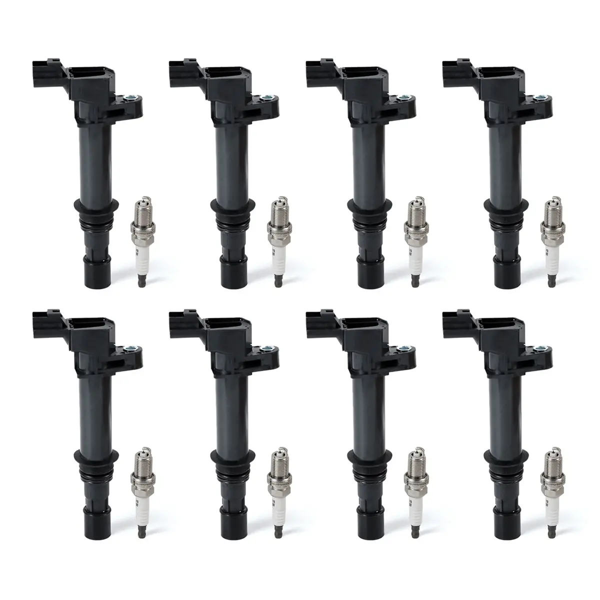Daysyore 8Pcs Ignition Coils +8Pcs Iridium Spark Plugsfor Dodge Jeep 4.7L Uf270 Uf297 1