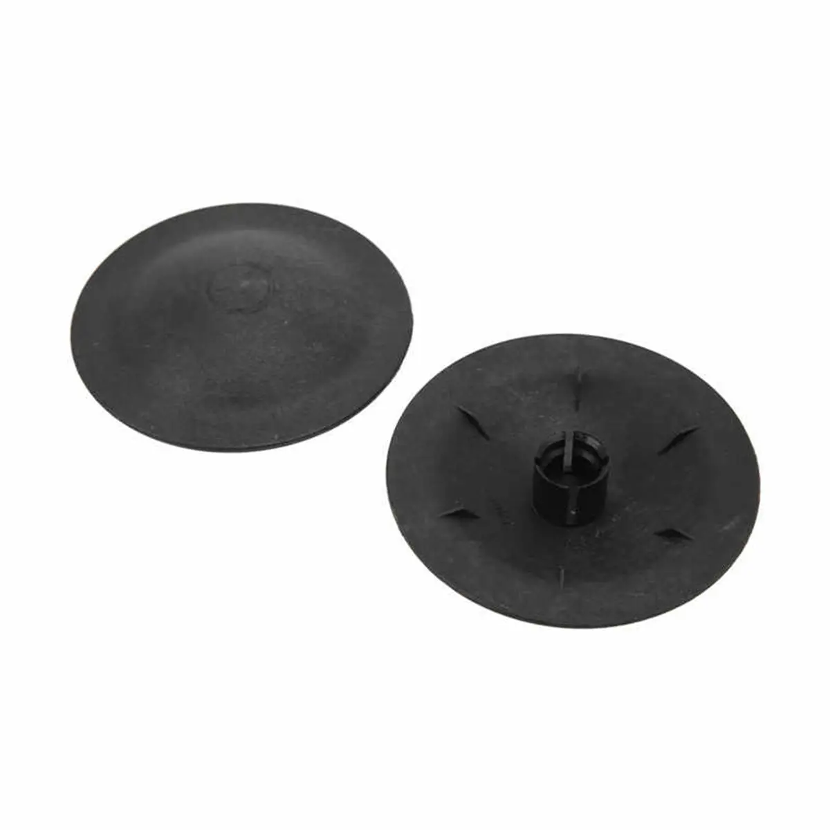 Daysyore 2Pcs Top Shock Absorber Mount Nut Cover Caps 51938656 For 2007-Onwards Fiat 500 / Abarth 1